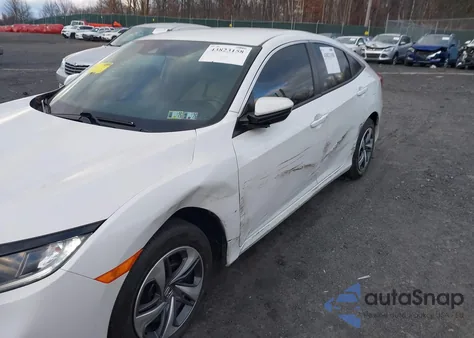 2020 Honda Civic Lx из США, поврежденный, VIN 2HGFC2F61LH560877